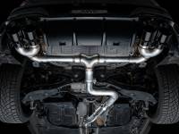 AWE Tuning - AWE Tuning 3020-43658 AWE Tuning MK8 Volkswagen Golf R 3in Track Edition Quad Exhaust - Diamond Black Tips - Image 6