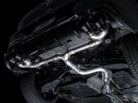 AWE Tuning - AWE Tuning 3020-43658 AWE Tuning MK8 Volkswagen Golf R 3in Track Edition Quad Exhaust - Diamond Black Tips - Image 9