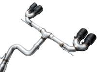 AWE Tuning - AWE Tuning 3020-43658 AWE Tuning MK8 Volkswagen Golf R 3in Track Edition Quad Exhaust - Diamond Black Tips - Image 14
