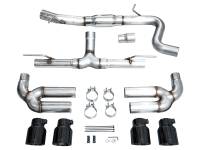 AWE Tuning - AWE Tuning 3020-43897 AWE Tuning 22-24 Audi 8Y S3 Track Edition Exhaust - Diamond Black Tips - Image 12