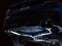 AWE Tuning - AWE Tuning 3020-43979 AWE Tuning 2022+ VB Subaru WRX Track Edition Exhaust - Diamond Black Tips - Image 3