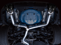 AWE Tuning - AWE Tuning 3020-43979 AWE Tuning 2022+ VB Subaru WRX Track Edition Exhaust - Diamond Black Tips - Image 4