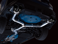 AWE Tuning - AWE Tuning 3020-43979 AWE Tuning 2022+ VB Subaru WRX Track Edition Exhaust - Diamond Black Tips - Image 5