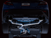 AWE Tuning - AWE Tuning 3020-43979 AWE Tuning 2022+ VB Subaru WRX Track Edition Exhaust - Diamond Black Tips - Image 10
