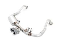 AWE Tuning - AWE Tuning 3025-32020 AWE Tuning Porsche 718 Boxster / Cayman SwitchPath Exhaust (PSE Only) - Chrome Silver Tips - Image 1