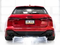 AWE Tuning - AWE Tuning 3025-33776 AWE Tuning 21-23 Audi C8 RS6/RS7 SwitchPath Cat-Back Exhaust - Diamond Black Tips - Image 3