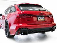 AWE Tuning - AWE Tuning 3025-33776 AWE Tuning 21-23 Audi C8 RS6/RS7 SwitchPath Cat-Back Exhaust - Diamond Black Tips - Image 12