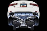AWE Tuning - AWE Tuning 3025-42038 AWE Tuning Audi B9 S5 Coupe SwitchPath Exhaust w/ Chrome Silver Tips (102mm) - Image 2