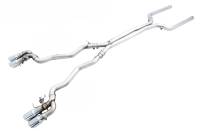 AWE Tuning - AWE Tuning 3025-42062 AWE Tuning 18-19 BMW M5 (F90) 4.4T AWD SwitchPath Cat-Back Exhaust - Chrome Silver Tips - Image 1