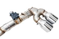 AWE Tuning - AWE Tuning 3025-42064 AWE Tuning Mk7 Golf R SwitchPath Exhaust w/Chrome Silver Tips 102mm - Image 3