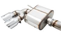 AWE Tuning - AWE Tuning 3025-42064 AWE Tuning Mk7 Golf R SwitchPath Exhaust w/Chrome Silver Tips 102mm - Image 4