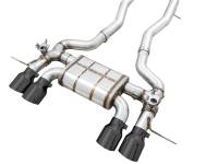 AWE Tuning - AWE Tuning 3025-42480 AWE Tuning SwitchPath Cat-Back Exhaust for BMW G8X M3/M4 - Diamond Black Tips - Image 9