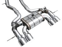 AWE Tuning - AWE Tuning 3025-42487 AWE Tuning 23-24 BMW G87 M2 SwitchPath Edition Exhaust - Chrome Silver Tips - Image 12