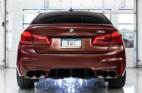 AWE Tuning - AWE Tuning 3025-43065 AWE Tuning 18-19 BMW M5 (F90) 4.4T AWD SwitchPath Axle-Back Exhaust - Diamond Black Tips - Image 2