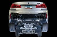 AWE Tuning - AWE Tuning 3025-43066 AWE Tuning 18-19 BMW F90 M5 SwitchPatch Cat-Back Exhaust- Black Diamond Tips - Image 4