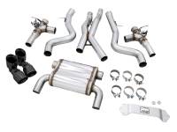 AWE Tuning - AWE Tuning 3025-43074 AWE Tuning BMW F8X M3/M4 SwitchPath Cat-Back Exhaust - Diamond Black Tips - Image 6