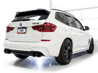 AWE Tuning - AWE Tuning 3025-43301 AWE Tuning 20-25 BMW X3 M/M Comp (F97) AWD SwitchPath Axle-Back Exhaust - Diamond Black Tips - Image 8