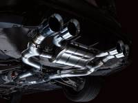 AWE Tuning - AWE Tuning 3025-43480 AWE Tuning SwitchPath Cat-Back Exhaust for BMW G8X M3/M4 - Chrome Silver Tips - Image 4