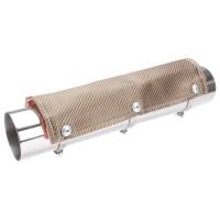 DEI - DEI 10452 DEI Pipe Shield w/Stainless Steel Clamps - 6in x 36in - Titanium - Image 6