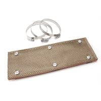 DEI - DEI 10454 DEI Pipe Shield w/Stainless Steel Clamps - 4in x 12in - Titanium - Image 2