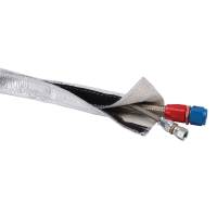 DEI - DEI 10457 DEI Heat Shroud 3/4in I.D. x 3ft - Aluminized Sleeving - Hook and Loop Edge - Image 3