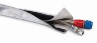 DEI - DEI 10487 DEI Heat Shroud 2-1/2in x 3ft - Aluminized Sleeving-Hook and Loop Edge - Image 2