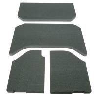 DEI - DEI 50131 DEI 07-10 Jeep Wrangler JK 4-Door Boom Mat Headliner - 4 Piece - Black - Image 3