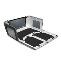 DEI - DEI 50132 DEI 07-10 Jeep Wrangler JK 2-Door Boom Mat Headliner - 3 Piece - Black - Image 4