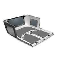 DEI - DEI 50134 DEI 07-10 Jeep Wrangler JK 2-Door Boom Mat Headliner - 3 Piece - Gray - Image 4
