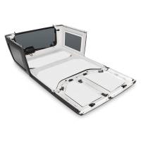 DEI - DEI 50135 DEI 07-10 Jeep Wrangler JK 4-Door Boom Mat Headliner - 4 Piece - White - Image 5