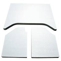 DEI - DEI 50136 DEI 07-10 Jeep Wrangler JK 2-Door Boom Mat Headliner - 3 Piece - White - Image 2