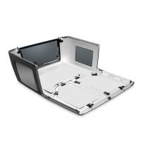 DEI - DEI 50136 DEI 07-10 Jeep Wrangler JK 2-Door Boom Mat Headliner - 3 Piece - White - Image 6