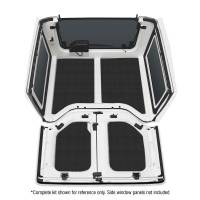 DEI - DEI 50138 DEI 11-18 Jeep Wrangler JK 2-Door Boom Mat Headliner - 4 Piece - Black - Image 8