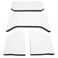 DEI - DEI 50141 DEI 11-18 Jeep Wrangler JK 4-Door Boom Mat Headliner - 4 Piece - White - Image 2