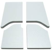 DEI - DEI 50142 DEI 11-18 Jeep Wrangler JK 2-Door Boom Mat Headliner - 4 Piece - White - Image 1