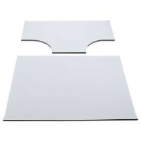 DEI - DEI 50148 DEI 03-06 Jeep Wrangler TJ 2-Door w/Speaker Pods Boom Mat Headliner - 2 Piece - White - Image 2