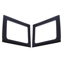 DEI - DEI 50149 DEI 11-18 Jeep Wrangler JK 4-Door Boom Mat Rear Side Window Trim - 2 Piece - Black - Image 3