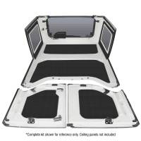 DEI - DEI 50149 DEI 11-18 Jeep Wrangler JK 4-Door Boom Mat Rear Side Window Trim - 2 Piece - Black - Image 6