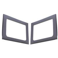 DEI - DEI 50150 DEI 11-18 Jeep Wrangler JK 4-Door Boom Mat Rear Side Window Trim - 2 Piece - Gray - Image 2