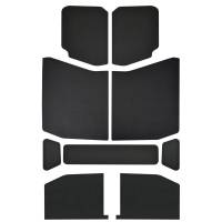 DEI - DEI 50168 DEI 18-23 Jeep Wrangler JL 4-Door Boom Mat Headliner - 9 Piece - Black - Image 2