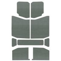 DEI - DEI 50169 DEI 18-23 Jeep Wrangler JL 4-Door Boom Mat Headliner - 9 Piece - Gray - Image 3