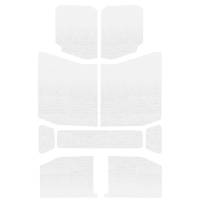 DEI - DEI 50170 DEI 18-23 Jeep Wrangler JL 4-Door Boom Mat Headliner - 9 Piece - White - Image 3