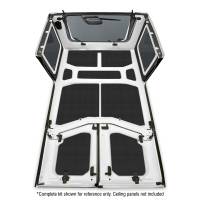 DEI - DEI 50173 DEI 18-23 Jeep Wrangler JL 4-Door Boom Mat Rear Side Window Trim - 4 Piece - Black - Image 4