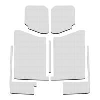 DEI - DEI 50185 DEI 20-22 Jeep Gladiator JT 4-Door Boom Mat Complete Headliner Kit - 7 Piece - White - Image 2