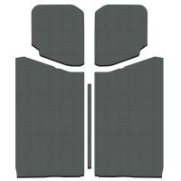 DEI - DEI 50189 DEI 18-23 Jeep Wrangler JL 2-Door Boom Mat Headliner - 5 Piece - Gray - Image 3