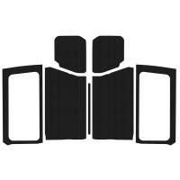 DEI - DEI 50280 DEI 18-23 Jeep Wrangler JL 2-Door Boom Mat Complete Headliner Kit - 7 Piece - Black - Image 2