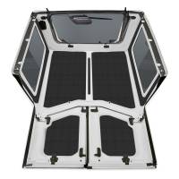 DEI - DEI 50280 DEI 18-23 Jeep Wrangler JL 2-Door Boom Mat Complete Headliner Kit - 7 Piece - Black - Image 4