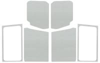 DEI - DEI 50281 DEI 18-23 Jeep Wrangler JL 2-Door Boom Mat Complete Headliner Kit - 7 Piece - White - Image 3