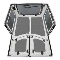 DEI - DEI 50282 DEI 18-23 Jeep Wrangler JL 2-Door Boom Mat Complete Headliner Kit - 7 Piece - Gray - Image 4
