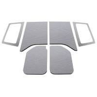 DEI - DEI 50286 DEI 11-18 Jeep Wrangler JK 2-Door Boom Mat Complete Headliner Kit - 6 Piece - Gray - Image 3